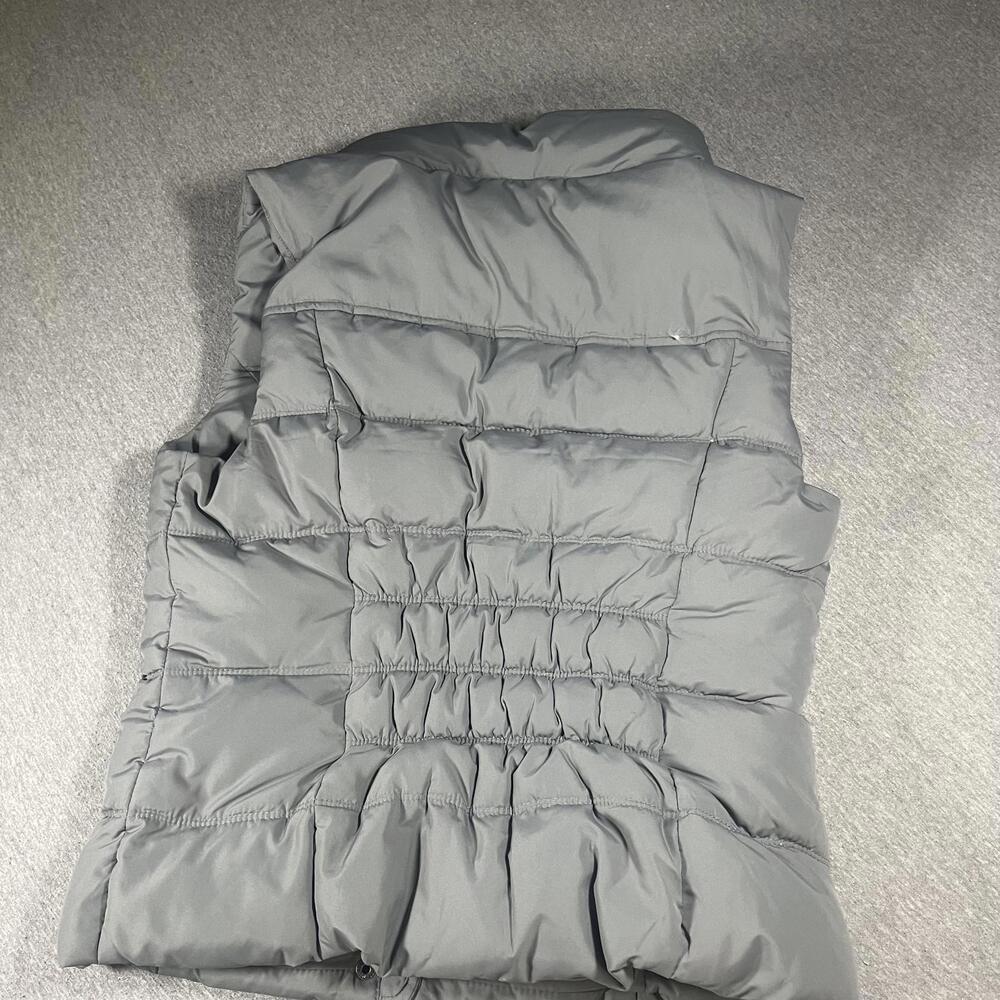 XXi Women's Large Gray Puffer Vest Large Winter Vest Woman’s Cost Vest - Picture 4 of 5